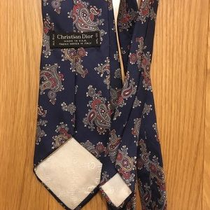 Christian Dior silk tie